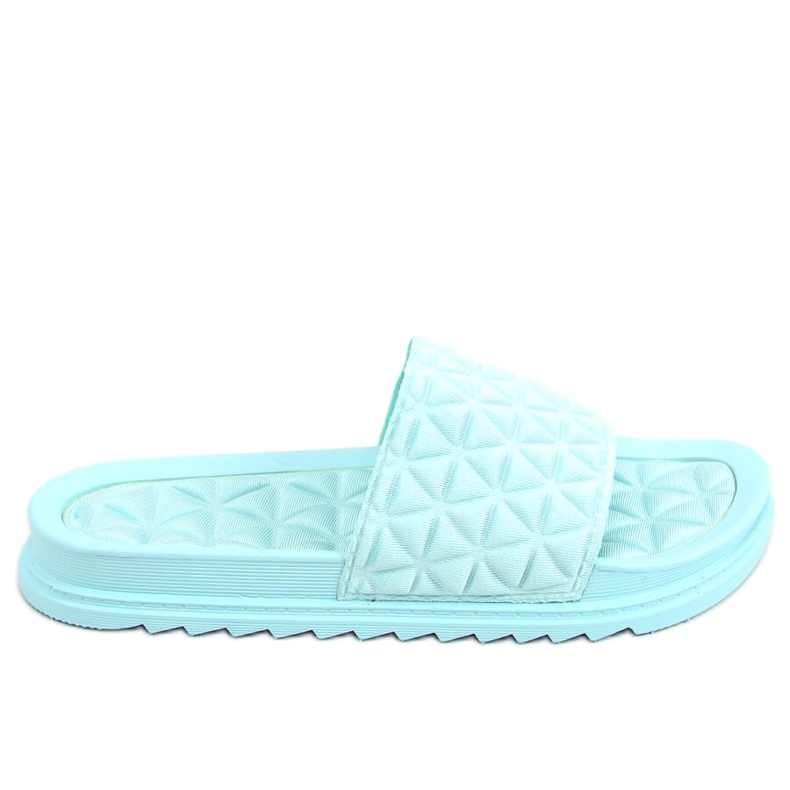 Blue women's blue slippers 10-251 Blue