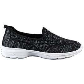 SHELOVET Openwork Sport Shoes black