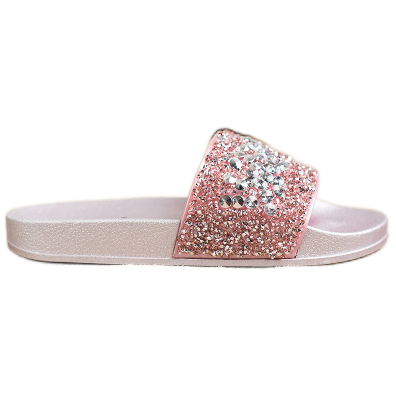 SHELOVET Slippers With Ornaments pink
