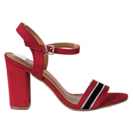 Cm Paris High Heeled Sandals red Cm Paris High Heeled Sandals red