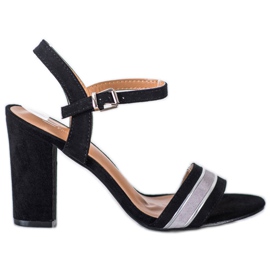 Cm Paris High Heeled Sandals black Cm Paris High Heeled Sandals black