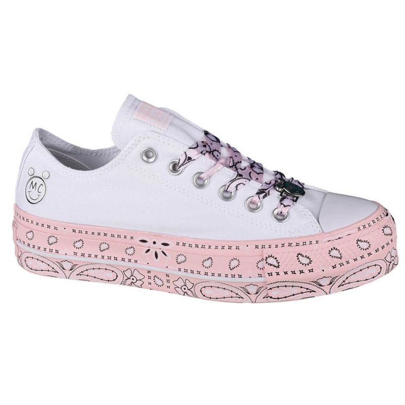 converse miley cyrus white