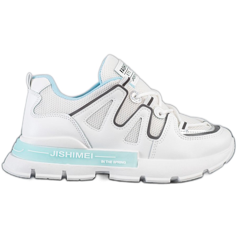 SHELOVET White Fashion Sneakers