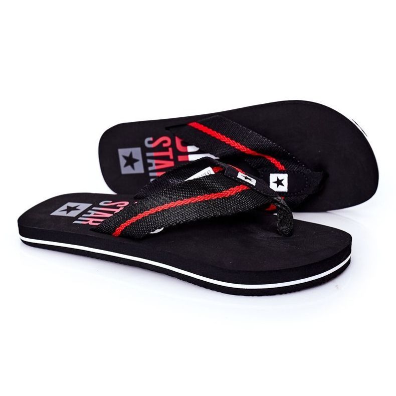 Men's Flip-flops Big Star FF174479 Black Men's Flip-flops Big Star FF174479 Black