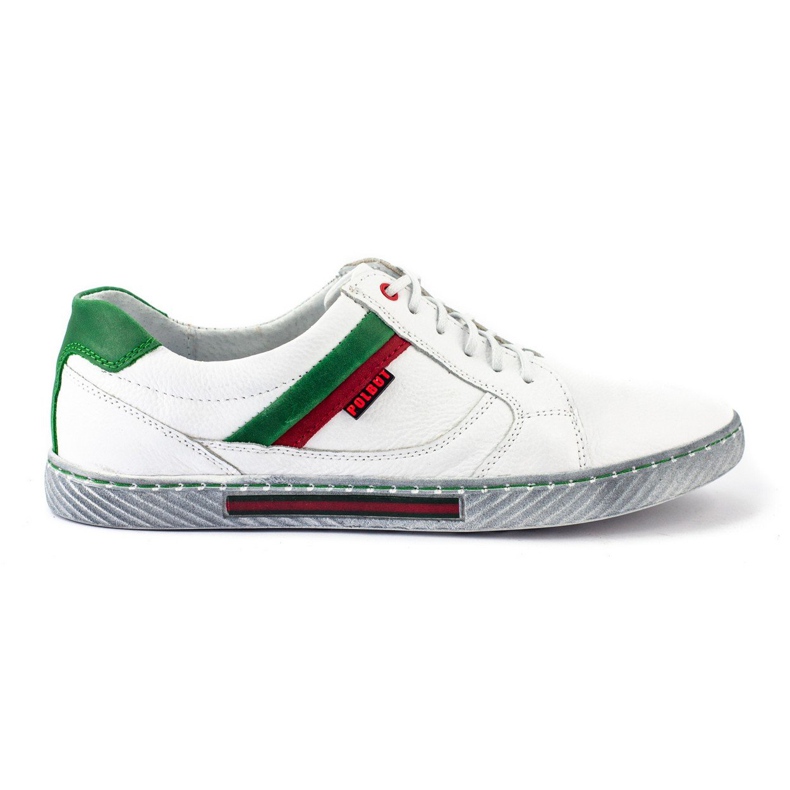 Polbut J47 white men's shoes