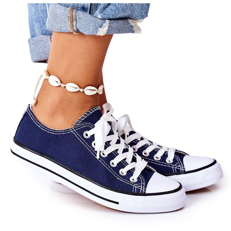 Women's Classic Navy Blue Omerta sneakers Women's Classic Navy Blue Omerta sneakers