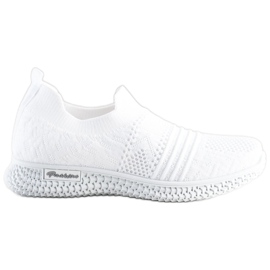 MCKEYLOR White Slip On Sneakers