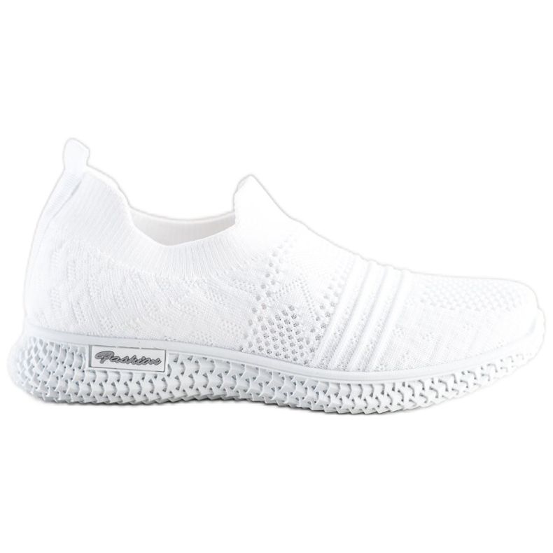 MCKEYLOR White Slip On Sneakers
