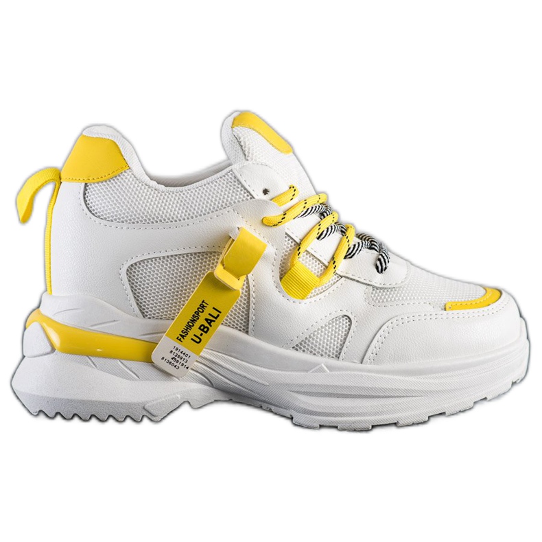 SHELOVET White Fashion Sneakers