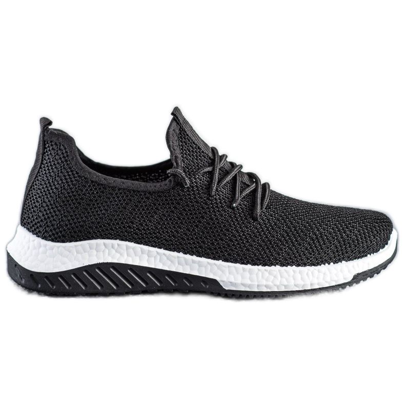 SHELOVET Black Sport Shoes