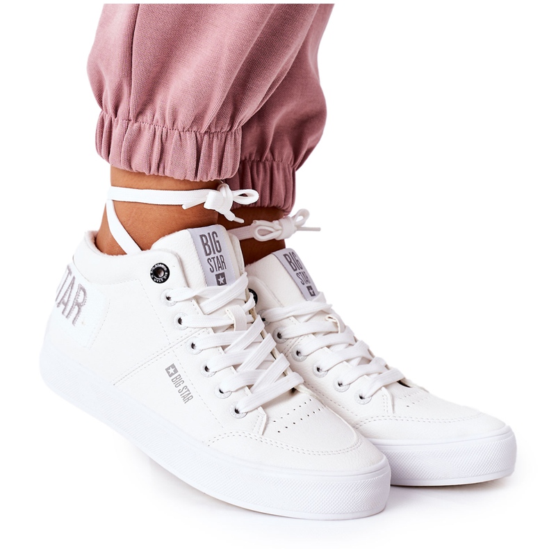 Women's Sneakers Big Star Warm White EE274352