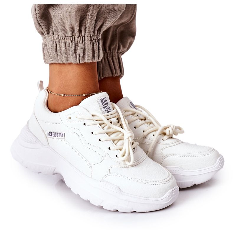 Women's Sport Shoes Big Star White EE274460 Women's Sport Shoes Big Star White EE274460