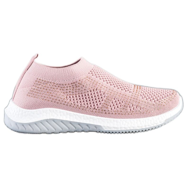 SHELOVET Slip-on Sneakers pink SHELOVET Slip-on Sneakers pink