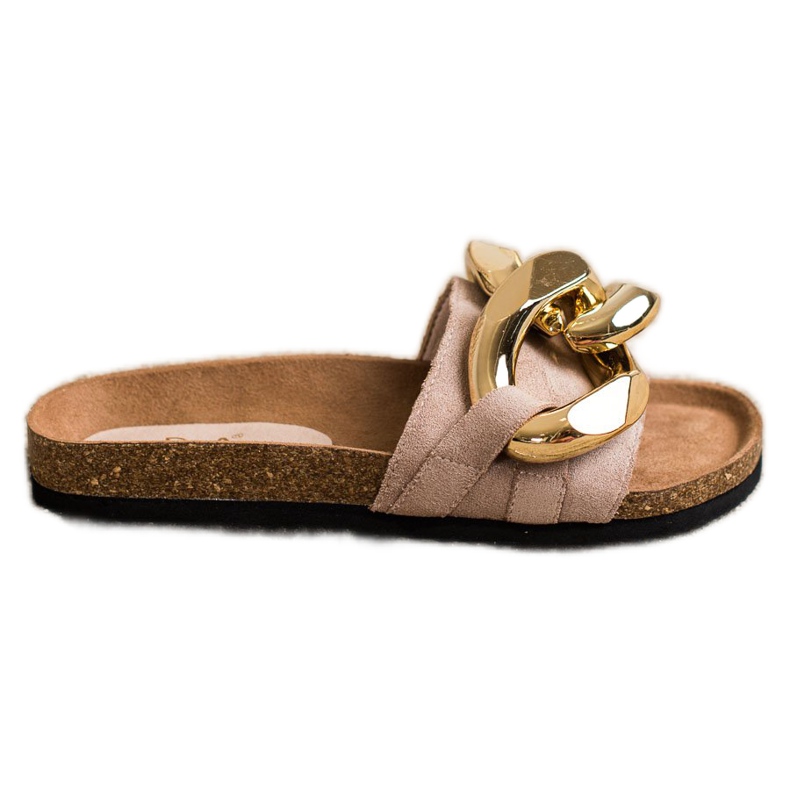 Sabatina Fashion slippers beige Sabatina Fashion slippers beige