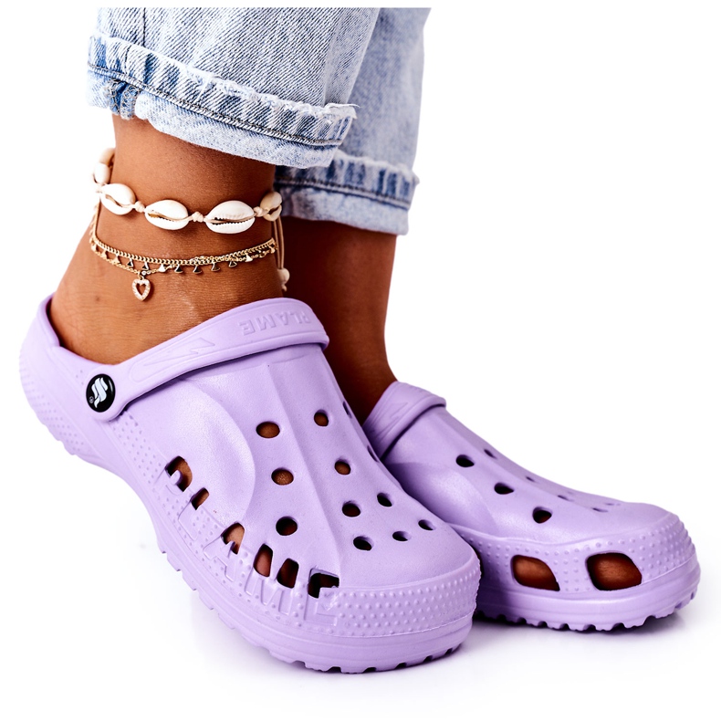 Women's Crooks Eva Foam Slippers Violet Women's Crooks Eva Foam Slippers Violet