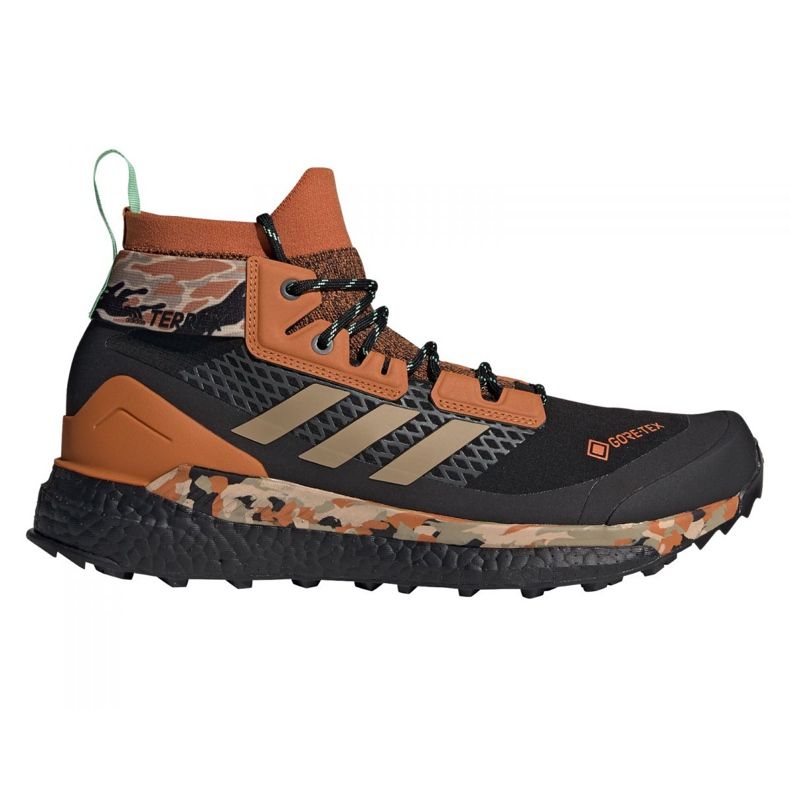 Adidas Terrex Free Hiker Gtx M FV6791 shoes brown black Adidas Terrex Free Hiker Gtx M FV6791 shoes brown black