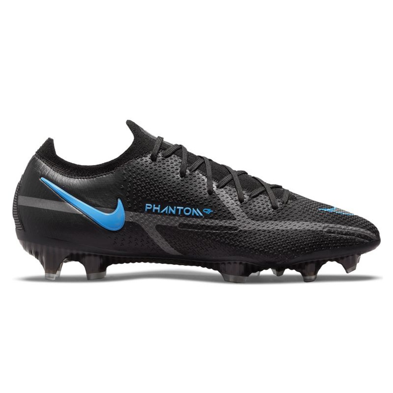 Nike Phantom GT2 Elite Fg M CZ9890-004 football boots black black Nike Phantom GT2 Elite Fg M CZ9890-004 football boots black black