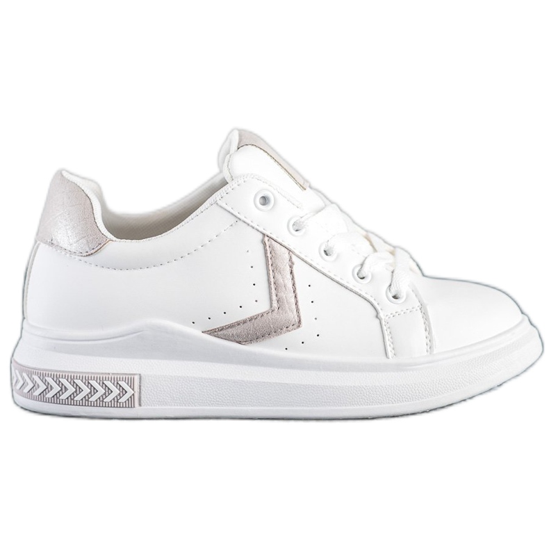 SHELOVET Eco Leather Sneakers white SHELOVET Eco Leather Sneakers white