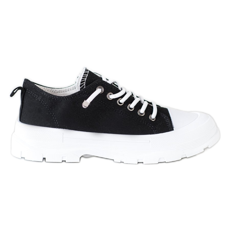 Sabatina Fashionable Sneakers On The Platform black