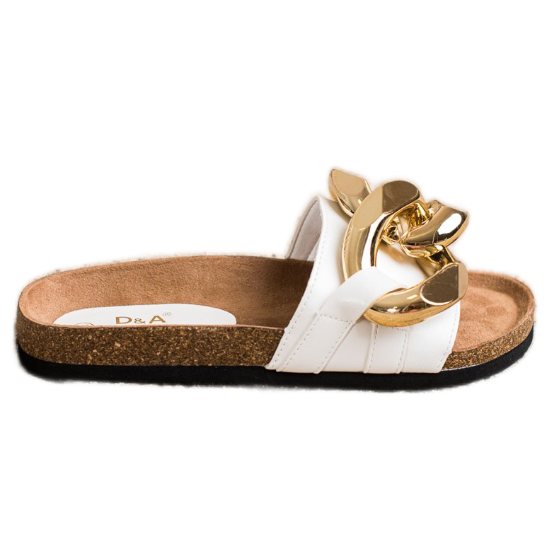 S. BARSKI White Fashion Slippers