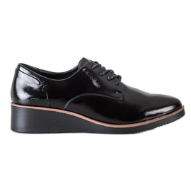 Wedge shoes Vinceza black