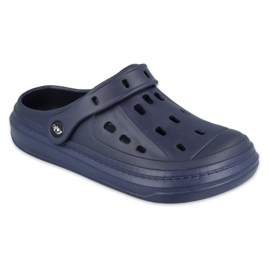 Befado men's shoes - navy blue 154M003