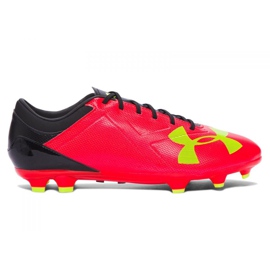 Under Armour Under Armor Spotlight Dl Fg M 1272302-669 football boots multicolor, red, black red Under Armour Under Armor Spotlight Dl Fg M 1272302-669 football boots multicolor, red, black red