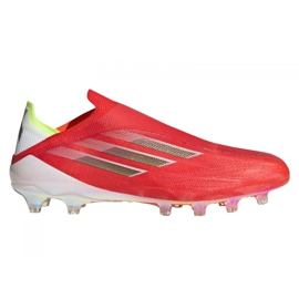 Adidas X Speedflow + Ag M FY6872 football boots red, orange, white red Adidas X Speedflow + Ag M FY6872 football boots red, orange, white red