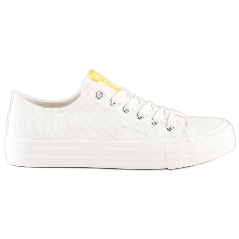 SHELOVET Classic white sneakers