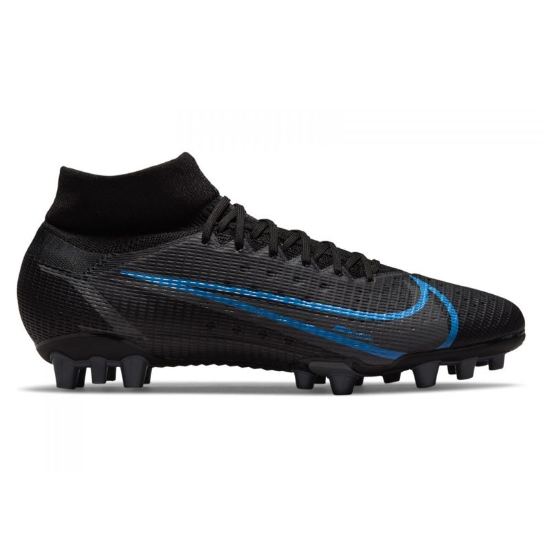 Nike Superfly 8 Pro Ag M CV1130-004 shoe black black Nike Superfly 8 Pro Ag M CV1130-004 shoe black black
