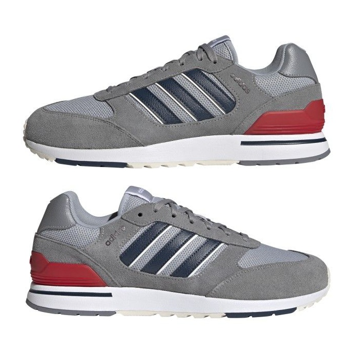 Adidas Run 80s M GV7305 shoes - Gray - Fashionable shoes Adidas Run 80s M GV7305 shoes - Gray - Fashionable shoes