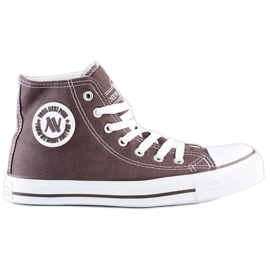 New Age High Sneakers brown