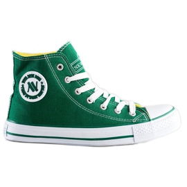 New Age High Sneakers green