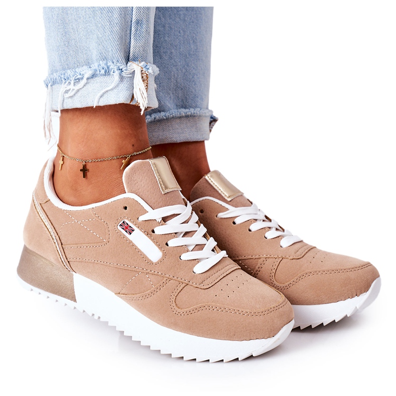 Sport Shoes Sneakers Beige Friday