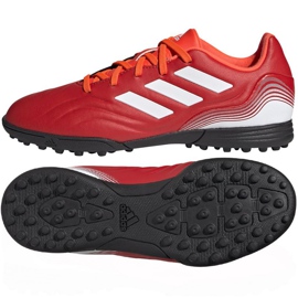 Adidas Copa Sense.3 Tf Jr FY6164 football boots multicolored oranges and reds Adidas Copa Sense.3 Tf Jr FY6164 football boots multicolored oranges and reds