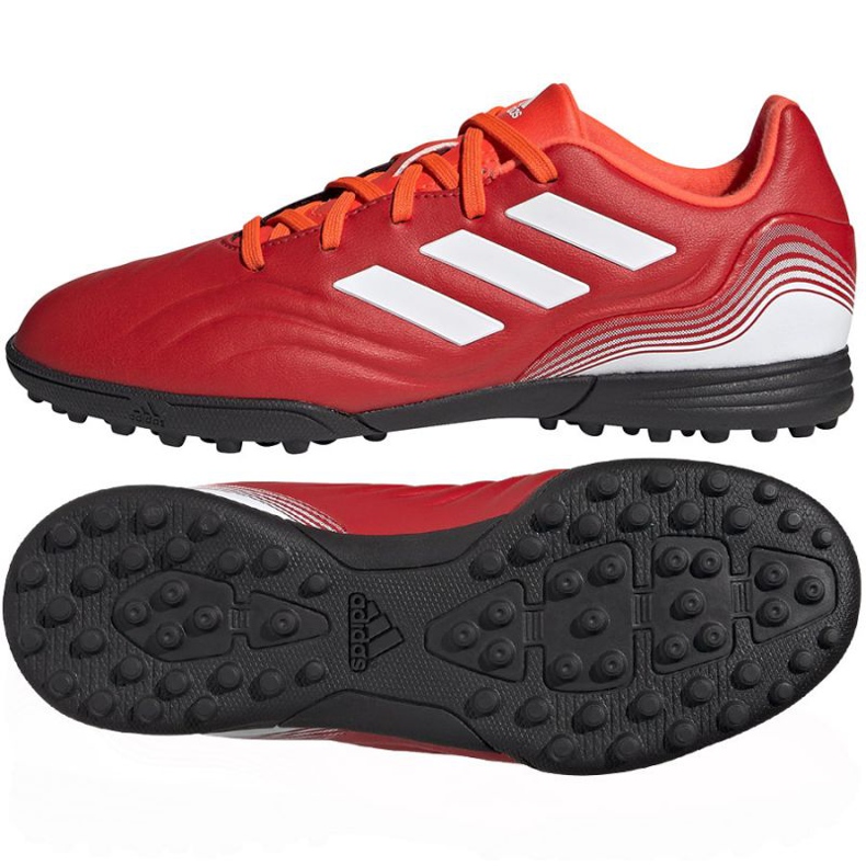 Adidas Copa Sense.3 Tf Jr FY6164 football boots multicolored oranges and reds