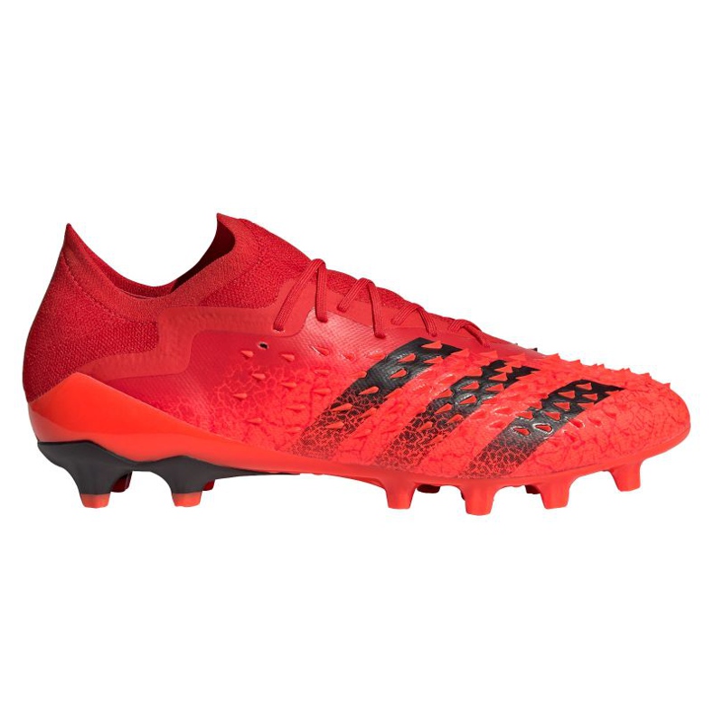 Adidas Predator Freak.1 Low Ag M GZ2809 football boots oranges and reds