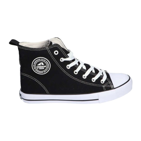 American Club LH01 / 22 high sneakers tied black