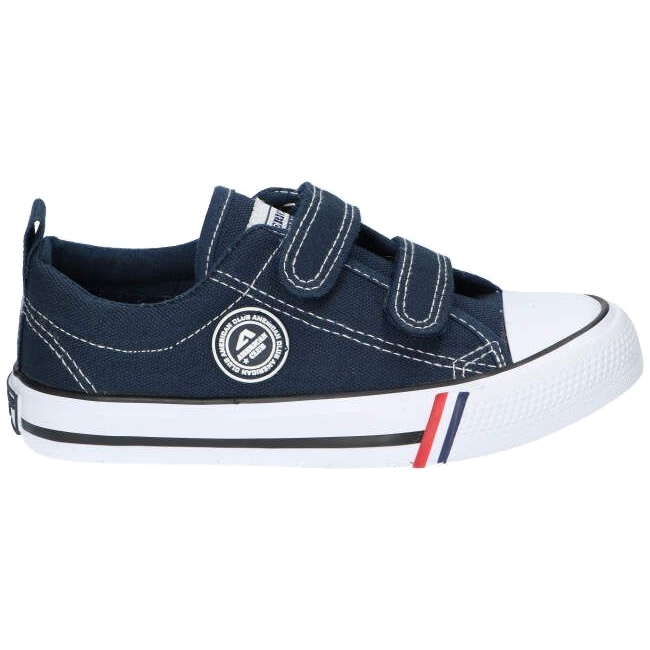American Club Navy American LH33 Velcro Sneakers blue