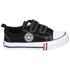 Black American Club LH35 Velcro Sneakers Black American Club LH35 Velcro Sneakers