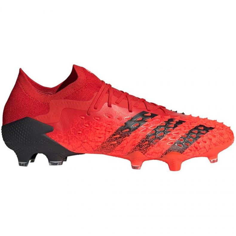Adidas Predator Freak.1 Ll Fg M FY6266 football boots oranges and reds