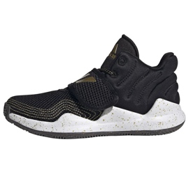 Shoes adidas Deep Threat Primeblue C Jr GZ0111 white black Shoes adidas Deep Threat Primeblue C Jr GZ0111 white black