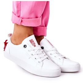Women's Leather Sneakers Big Star GG274160 White