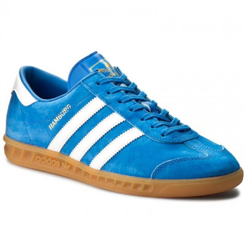 Adidas Hamburg M S76697 shoes blue Adidas Hamburg M S76697 shoes blue