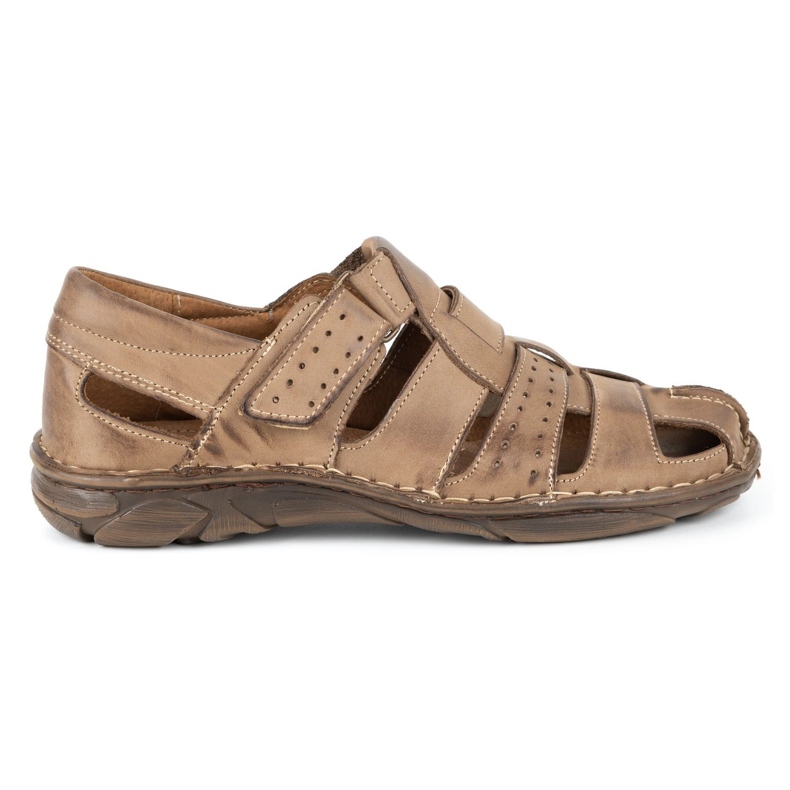 Olivier Men's sandals 467 Brown Olivier Men's sandals 467 Brown