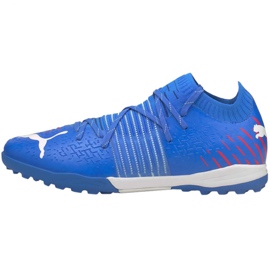 Football boots Puma Future Z 1.2 Pro Cage Tf M 106498 01 blue blue Football boots Puma Future Z 1.2 Pro Cage Tf M 106498 01 blue blue