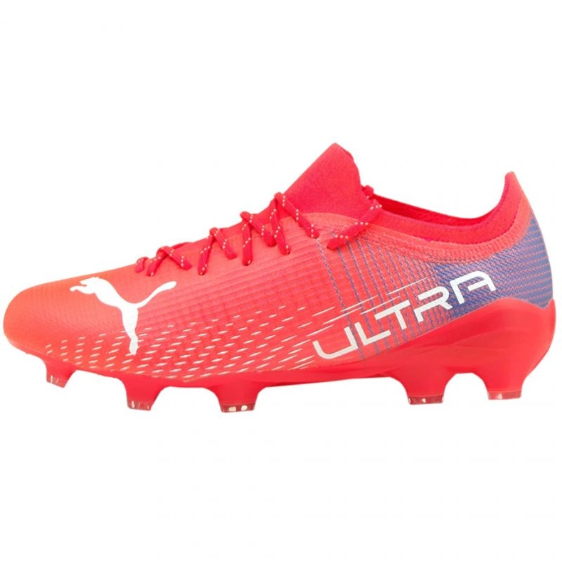 Football boots Puma Ultra 2.3 Fg Ag M 106518 01 red oranges and reds Football boots Puma Ultra 2.3 Fg Ag M 106518 01 red oranges and reds