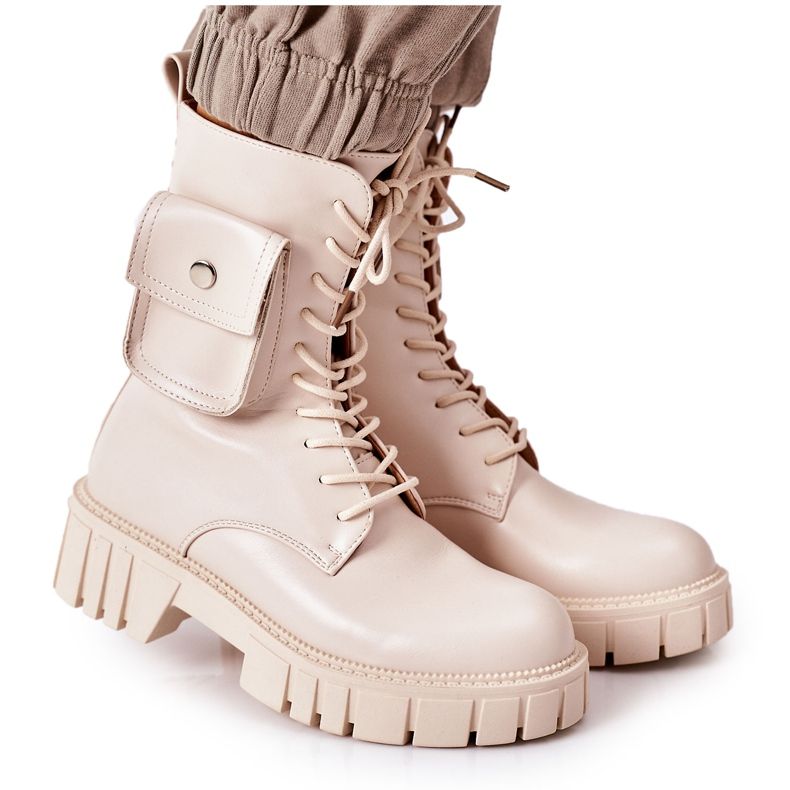 PS1 Insulated Workers With Pocket Beige Awesome