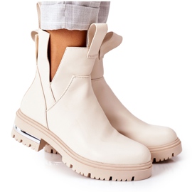 PS1 Warm Boots Jodhpur boots Beige Rock It