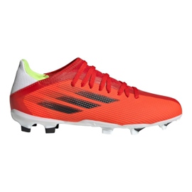 Adidas X Speedflow.3 Fg Jr FY3304 football boots multicolored oranges and reds Adidas X Speedflow.3 Fg Jr FY3304 football boots multicolored oranges and reds